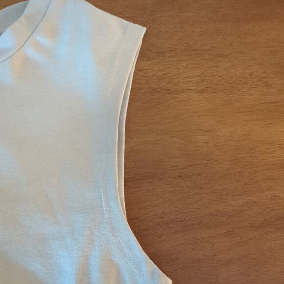 ZARA women's sleeveless high neck cropped top Tank top size Small EUC - Picture 6 of 6